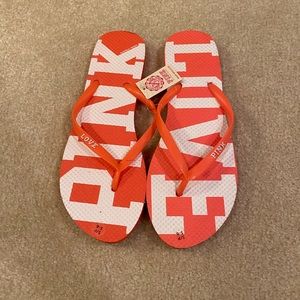Victoria’s Secret PINK Flip Flops (NWT) Size Small 5/6